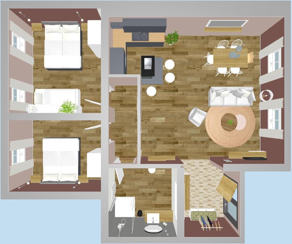 Apartament Ferienhofeichenberg *